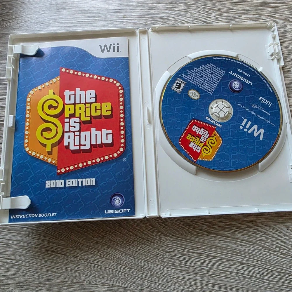 The Price Is‎ Right 2010 Edition Video Game for Nintendo Wii Ubisoft